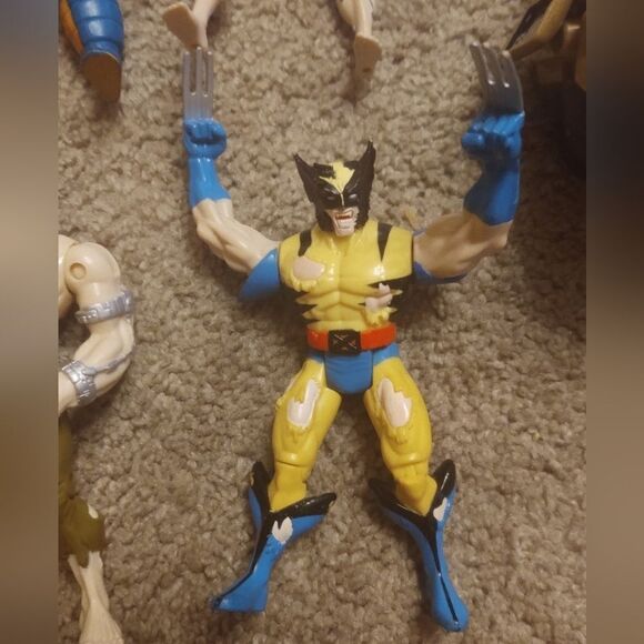 Vintage Toy Biz X-Men Toy Lot, PRE-OWNED - Picture 5 of 5